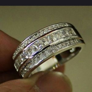 Mens Sterling Silver Ring